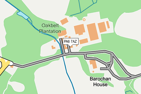 PA6 7AZ map - OS OpenMap – Local (Ordnance Survey) PA6 7AZ map - OS OpenMap – Local (Ordnance Survey)