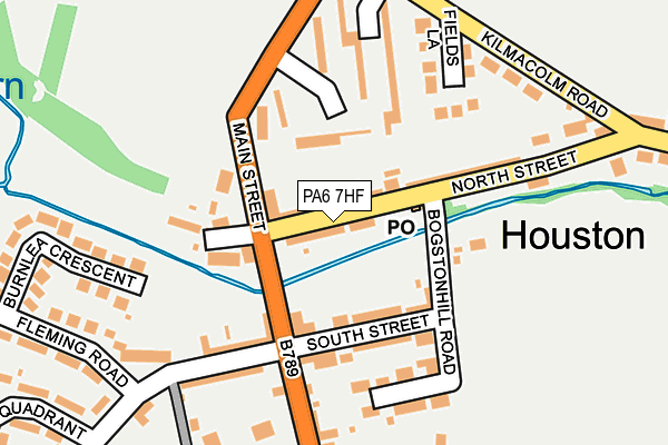 PA6 7HF map - OS OpenMap – Local (Ordnance Survey) PA6 7HF map - OS OpenMap – Local (Ordnance Survey)