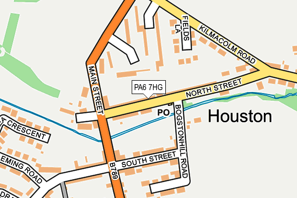 PA6 7HG map - OS OpenMap – Local (Ordnance Survey) PA6 7HG map - OS OpenMap – Local (Ordnance Survey)