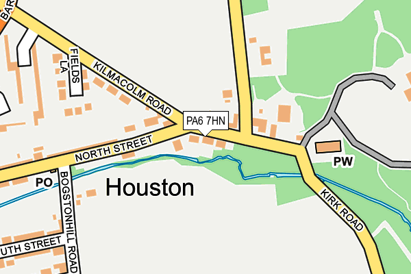 PA6 7HN map - OS OpenMap – Local (Ordnance Survey) PA6 7HN map - OS OpenMap – Local (Ordnance Survey)