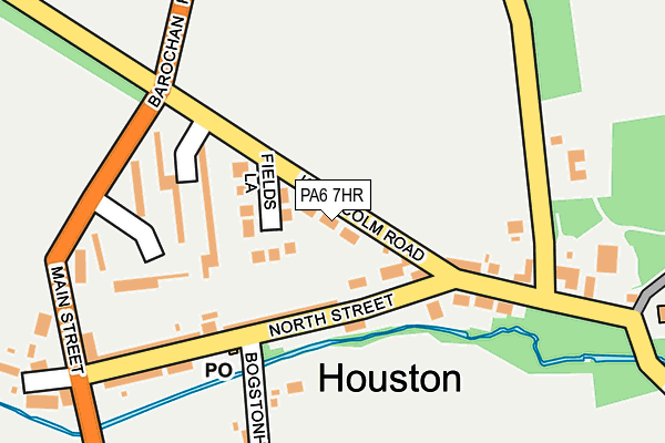 PA6 7HR map - OS OpenMap – Local (Ordnance Survey) PA6 7HR map - OS OpenMap – Local (Ordnance Survey)