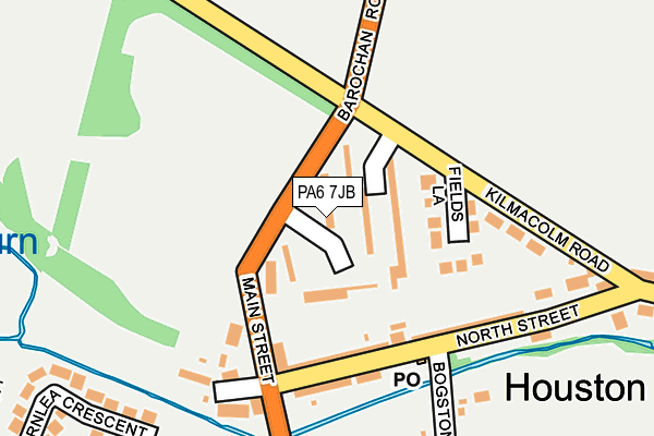 PA6 7JB map - OS OpenMap – Local (Ordnance Survey) PA6 7JB map - OS OpenMap – Local (Ordnance Survey)