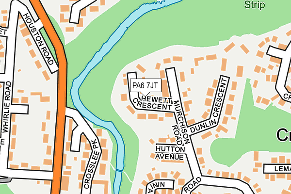 PA6 7JT map - OS OpenMap – Local (Ordnance Survey) PA6 7JT map - OS OpenMap – Local (Ordnance Survey)