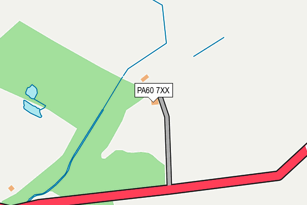 PA60 7XX map - OS OpenMap – Local (Ordnance Survey) PA60 7XX map - OS OpenMap – Local (Ordnance Survey)