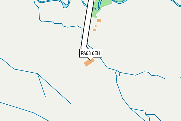 PA68 6EH map - OS OpenMap – Local (Ordnance Survey) PA68 6EH map - OS OpenMap – Local (Ordnance Survey)