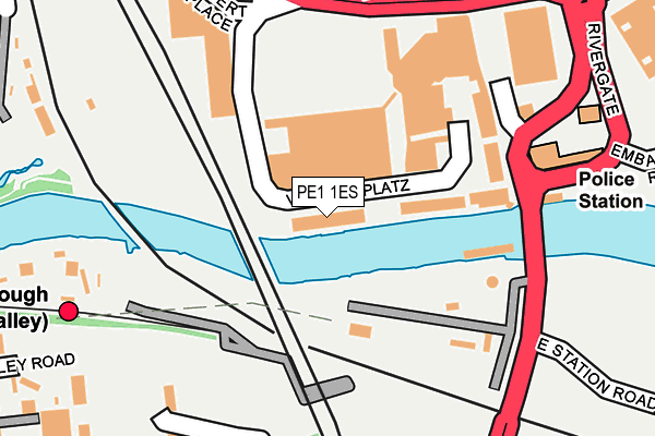 PE1 1ES map - OS OpenMap – Local (Ordnance Survey) PE1 1ES map - OS OpenMap – Local (Ordnance Survey)