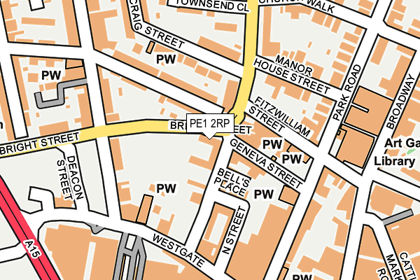 PE1 2RP map - OS OpenMap – Local (Ordnance Survey) PE1 2RP map - OS OpenMap – Local (Ordnance Survey)
