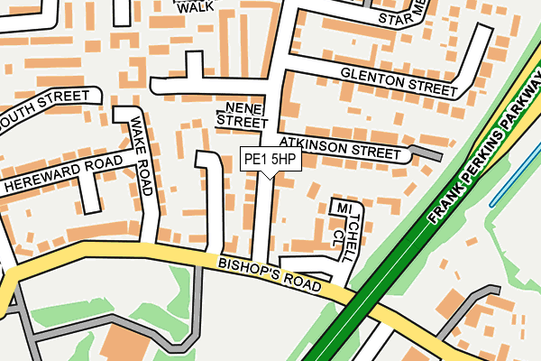 PE1 5HP map - OS OpenMap – Local (Ordnance Survey) PE1 5HP map - OS OpenMap – Local (Ordnance Survey)