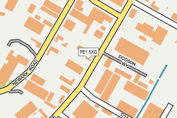 PE1 5XG map - OS OpenMap – Local (Ordnance Survey) PE1 5XG map - OS OpenMap – Local (Ordnance Survey)