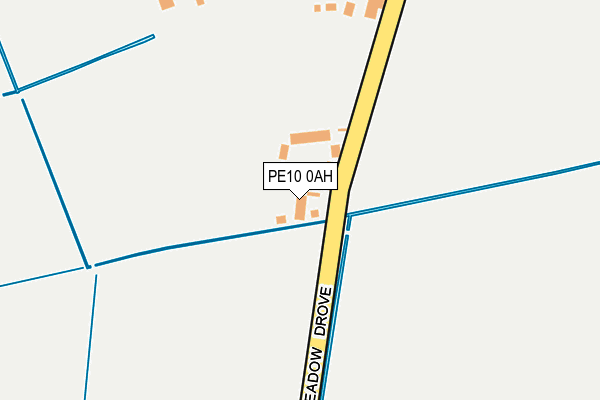 PE10 0AH map - OS OpenMap – Local (Ordnance Survey) PE10 0AH map - OS OpenMap – Local (Ordnance Survey)