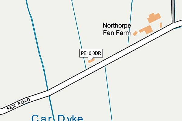 PE10 0DR map - OS OpenMap – Local (Ordnance Survey) PE10 0DR map - OS OpenMap – Local (Ordnance Survey)