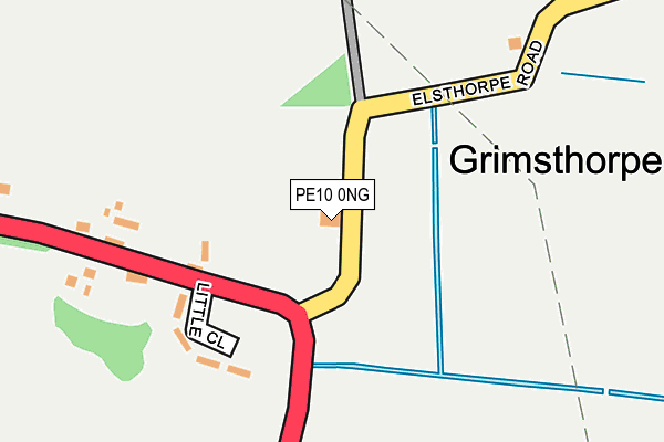 PE10 0NG map - OS OpenMap – Local (Ordnance Survey) PE10 0NG map - OS OpenMap – Local (Ordnance Survey)