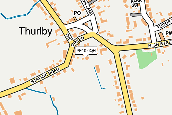 PE10 0QH map - OS OpenMap – Local (Ordnance Survey) PE10 0QH map - OS OpenMap – Local (Ordnance Survey)