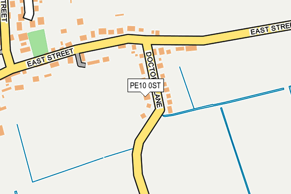 PE10 0ST map - OS OpenMap – Local (Ordnance Survey) PE10 0ST map - OS OpenMap – Local (Ordnance Survey)