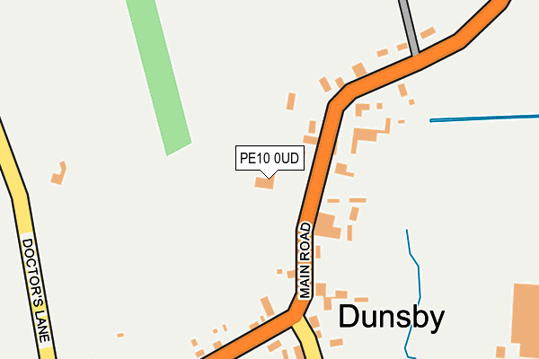 PE10 0UD map - OS OpenMap – Local (Ordnance Survey) PE10 0UD map - OS OpenMap – Local (Ordnance Survey)