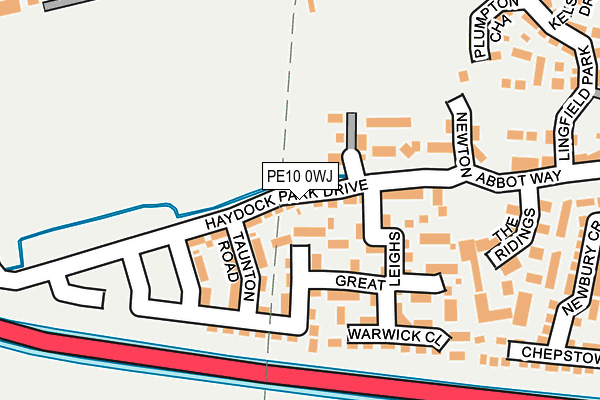 PE10 0WJ map - OS OpenMap – Local (Ordnance Survey) PE10 0WJ map - OS OpenMap – Local (Ordnance Survey)