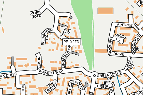 PE10 0ZD map - OS OpenMap – Local (Ordnance Survey) PE10 0ZD map - OS OpenMap – Local (Ordnance Survey)