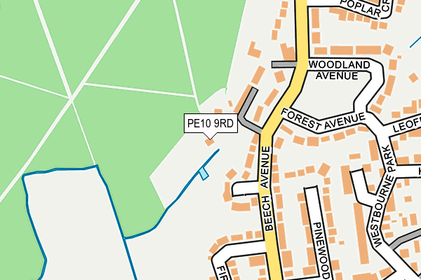PE10 9RD map - OS OpenMap – Local (Ordnance Survey) PE10 9RD map - OS OpenMap – Local (Ordnance Survey)