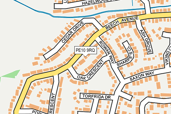 PE10 9RQ map - OS OpenMap – Local (Ordnance Survey) PE10 9RQ map - OS OpenMap – Local (Ordnance Survey)