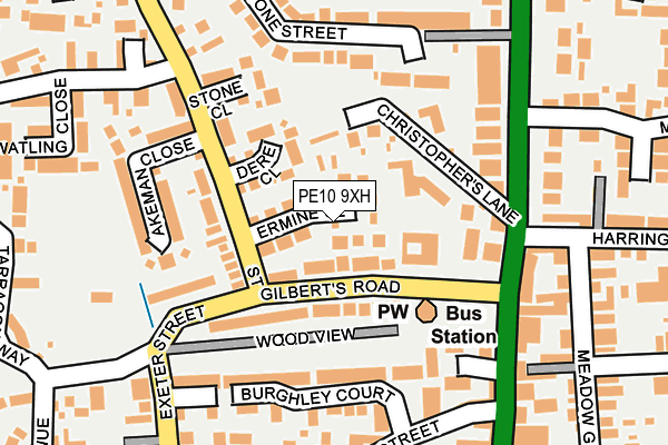 PE10 9XH map - OS OpenMap – Local (Ordnance Survey) PE10 9XH map - OS OpenMap – Local (Ordnance Survey)