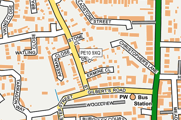 PE10 9XQ map - OS OpenMap – Local (Ordnance Survey) PE10 9XQ map - OS OpenMap – Local (Ordnance Survey)