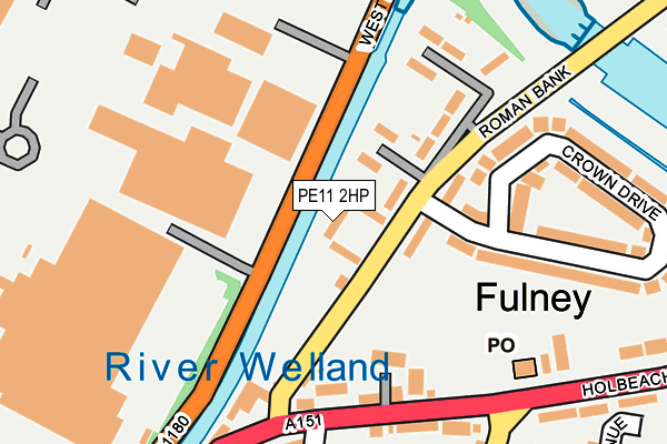 PE11 2HP map - OS OpenMap – Local (Ordnance Survey) PE11 2HP map - OS OpenMap – Local (Ordnance Survey)
