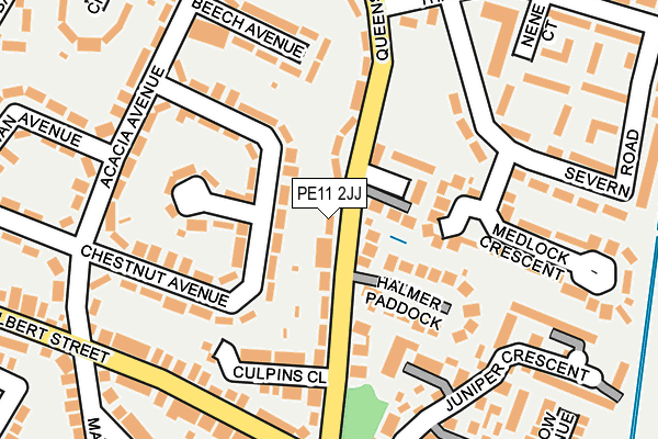 PE11 2JJ map - OS OpenMap – Local (Ordnance Survey) PE11 2JJ map - OS OpenMap – Local (Ordnance Survey)