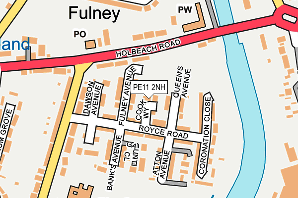 PE11 2NH map - OS OpenMap – Local (Ordnance Survey) PE11 2NH map - OS OpenMap – Local (Ordnance Survey)