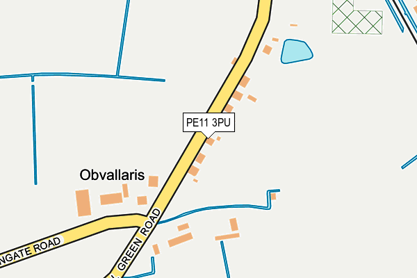 PE11 3PU map - OS OpenMap – Local (Ordnance Survey) PE11 3PU map - OS OpenMap – Local (Ordnance Survey)