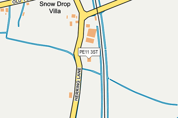 PE11 3ST map - OS OpenMap – Local (Ordnance Survey) PE11 3ST map - OS OpenMap – Local (Ordnance Survey)