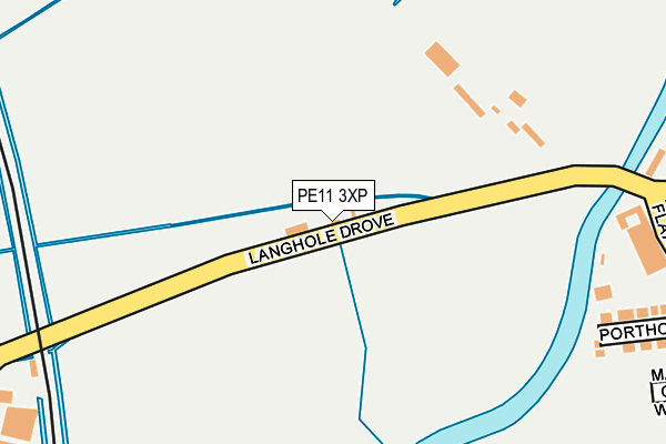 PE11 3XP map - OS OpenMap – Local (Ordnance Survey) PE11 3XP map - OS OpenMap – Local (Ordnance Survey)