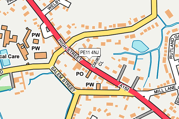 PE11 4NJ map - OS OpenMap – Local (Ordnance Survey) PE11 4NJ map - OS OpenMap – Local (Ordnance Survey)