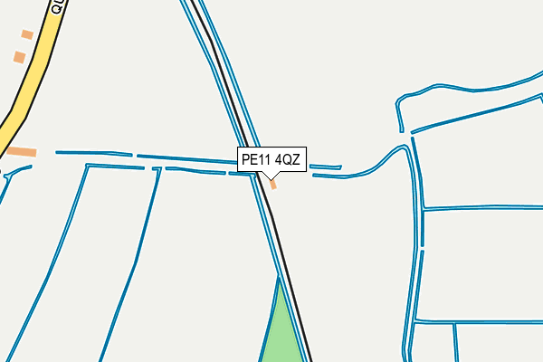 PE11 4QZ map - OS OpenMap – Local (Ordnance Survey) PE11 4QZ map - OS OpenMap – Local (Ordnance Survey)