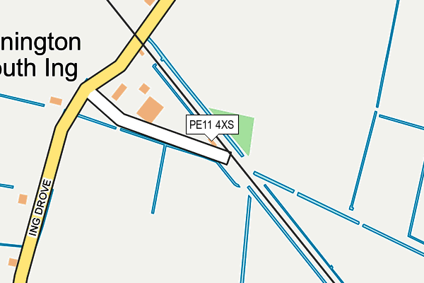 PE11 4XS map - OS OpenMap – Local (Ordnance Survey) PE11 4XS map - OS OpenMap – Local (Ordnance Survey)