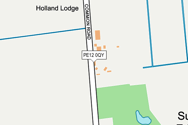 PE12 0QY map - OS OpenMap – Local (Ordnance Survey) PE12 0QY map - OS OpenMap – Local (Ordnance Survey)