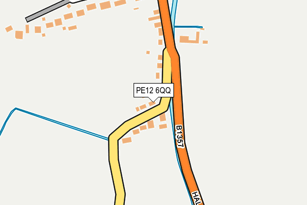 PE12 6QQ map - OS OpenMap – Local (Ordnance Survey) PE12 6QQ map - OS OpenMap – Local (Ordnance Survey)