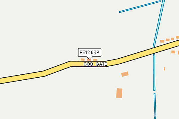PE12 6RP map - OS OpenMap – Local (Ordnance Survey) PE12 6RP map - OS OpenMap – Local (Ordnance Survey)