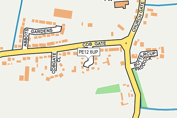 PE12 6UP map - OS OpenMap – Local (Ordnance Survey) PE12 6UP map - OS OpenMap – Local (Ordnance Survey)