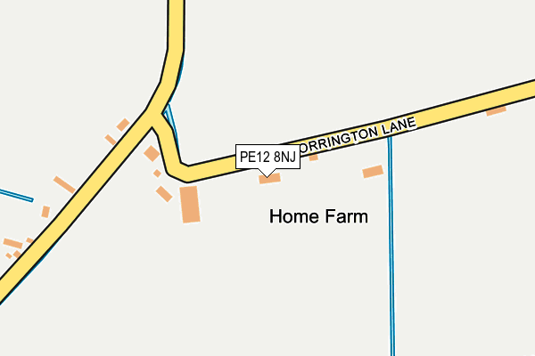 PE12 8NJ map - OS OpenMap – Local (Ordnance Survey) PE12 8NJ map - OS OpenMap – Local (Ordnance Survey)