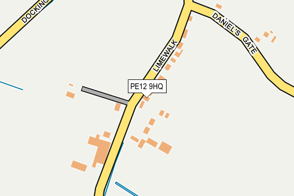 PE12 9HQ map - OS OpenMap – Local (Ordnance Survey) PE12 9HQ map - OS OpenMap – Local (Ordnance Survey)