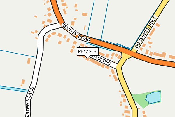 PE12 9JR map - OS OpenMap – Local (Ordnance Survey) PE12 9JR map - OS OpenMap – Local (Ordnance Survey)