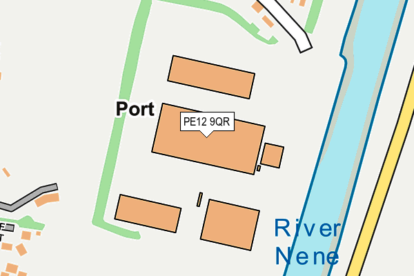PE12 9QR map - OS OpenMap – Local (Ordnance Survey) PE12 9QR map - OS OpenMap – Local (Ordnance Survey)