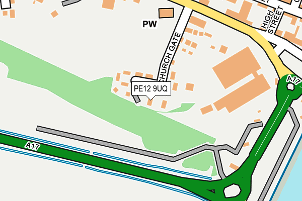 PE12 9UQ map - OS OpenMap – Local (Ordnance Survey) PE12 9UQ map - OS OpenMap – Local (Ordnance Survey)
