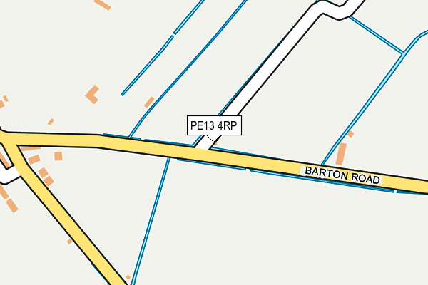 PE13 4RP map - OS OpenMap – Local (Ordnance Survey) PE13 4RP map - OS OpenMap – Local (Ordnance Survey)