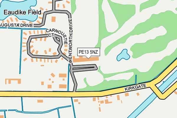 PE13 5NZ map - OS OpenMap – Local (Ordnance Survey) PE13 5NZ map - OS OpenMap – Local (Ordnance Survey)