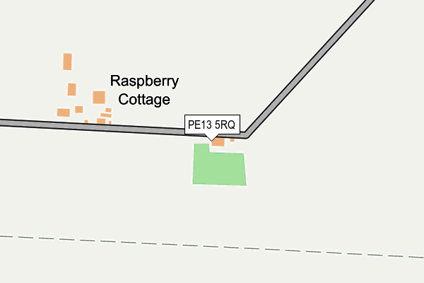 PE13 5RQ map - OS OpenMap – Local (Ordnance Survey) PE13 5RQ map - OS OpenMap – Local (Ordnance Survey)