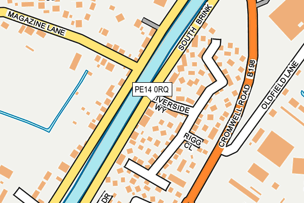 PE14 0RQ map - OS OpenMap – Local (Ordnance Survey) PE14 0RQ map - OS OpenMap – Local (Ordnance Survey)