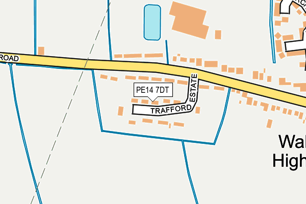 PE14 7DT map - OS OpenMap – Local (Ordnance Survey) PE14 7DT map - OS OpenMap – Local (Ordnance Survey)
