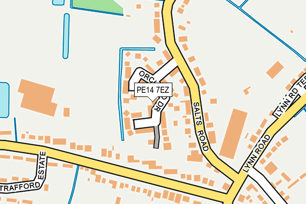 PE14 7EZ map - OS OpenMap – Local (Ordnance Survey) PE14 7EZ map - OS OpenMap – Local (Ordnance Survey)