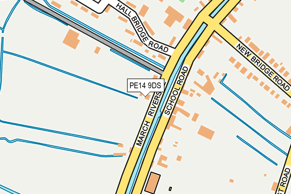 PE14 9DS map - OS OpenMap – Local (Ordnance Survey) PE14 9DS map - OS OpenMap – Local (Ordnance Survey)